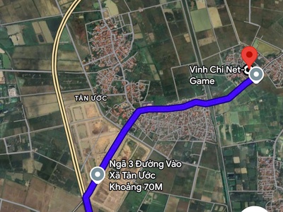 Chính chủ bán đất tân ước, dân hoà, thanh oai - sát ngay vinhomes olympic - tiềm năng tăng giá cao 1