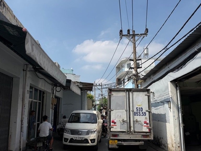 Bán nhà hxh lương thế vinh, tân phú.  55m   4x14m, nhà nát, gần coopmart hoà bình chỉ 5.2 tỷ 0