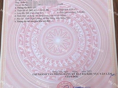 Chính chủ vc em cần tiền gấp bán lô đất tâm huyết siêu vip tại xã đại đồng, văn lâm, hưng yên 4