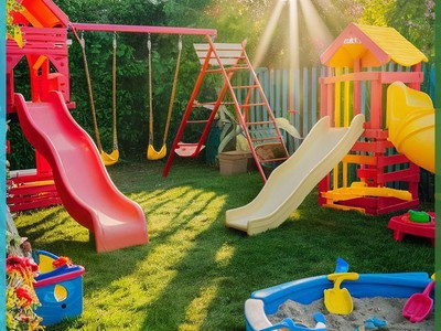 Cầu trượt liên hoàn xích đu,nhà bóng 5