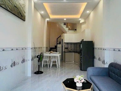 Bán nhà 3 tầng tặng full nội thất hxh phạm văn chiêu gò vấp 30m2 dọn vào ở ngay chỉ 3.x tỷ 0