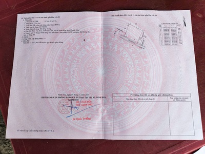 Chính chủ bán nhanh lô đất đẹp ninh xuân, ninh hòa, khánh hòa - mặt tiền đường tỉnh lộ 5 1