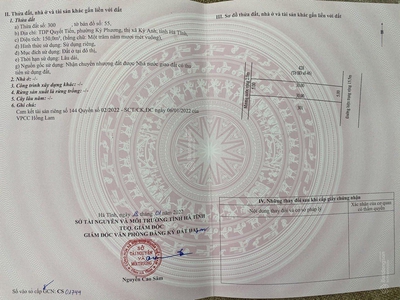 Chính chủ bán đất odt sẵn sổ ngay đường tránh ql1a-kỳ anh-hà tĩnh 1