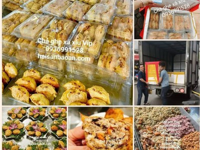 Cần bán chả ghẹ xá xíu ngon bổ sạch 0