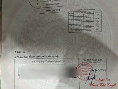 Lô góc 2 mặt tiền - phân lô a51 vĩnh niệm - 50m - đường 12m - giá 5.9 tỉ 3