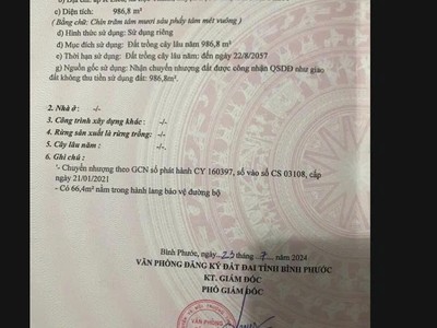 Đất đẹp   giá đầu tư - cần bán lô đất vị trí đẹp tại xã lộc thành, huyện lộc ninh, tỉnh bình phước 1