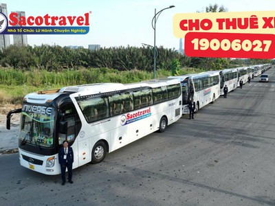 Thuê xe tết 2026 - tiết kiệm đến 30 cùng sacotravel 2