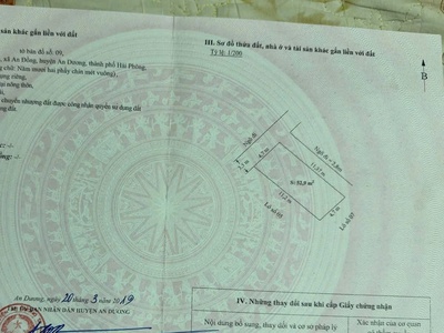 LÔ GÓC 52m2 tại Vĩnh Khê, An Đồng ngõ  giá hơn 2 tỷ. 2