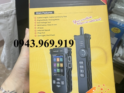 Thiết bị kiểm tra cáp NOYAFA NF-8506 CAT5/CAT6 với kiểm tra PoE/PING 3