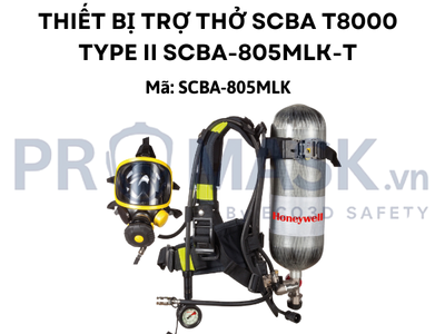 SCBA-T8000 Type II   Giải pháp hô hấp an toàn trong môi trường nguy hiểm 0