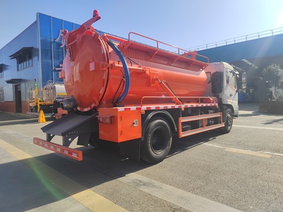 Bán xe hút chất thải 10 khối Dongfeng 2