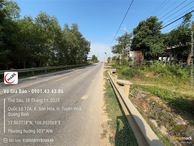 Chính chủ cần bán đất tại tuyên hóa, quảng bình. 0