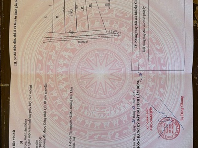 Bán đất chính chủ   sổ riêng từng lô   giá tốt 1