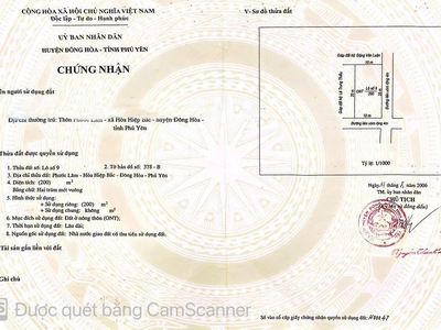 Chính chủ bán đất lô góc 2 mặt tiền sẵn sổ giá tốt ngay sân bay tuy hòa 1