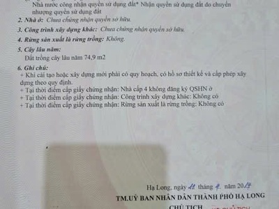 Bán đất mặt đường chính hà khẩu phường tuần châu quảng ninh 0