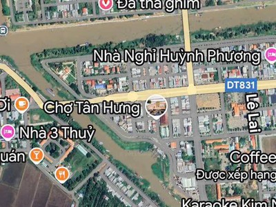  rẻ như cho - chỉ 1,5 tỷ   đất mặt tiền nguyễn du, tân hưng   long an  0
