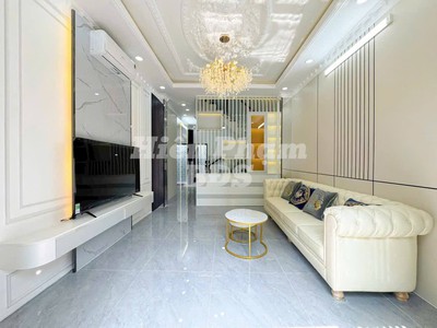  nhà mới 3 lầu   hẻm xe hơi 6m   huỳnh tấn phát, nhà bè  giáp q7   2