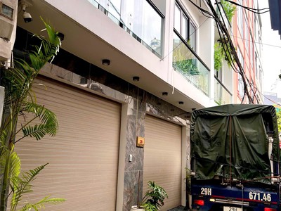 Bán nhà đàm quang trung long biên - 5 tầng - xây mới - full nội thất - 30m ra ô tô tránh 0