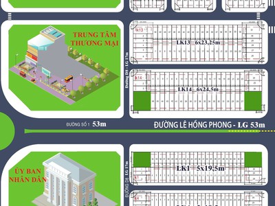 Đất nền sunflower nhơn trạch - bán nhanh cặp nền liên kế mặt sau đường lê hồng phong 2