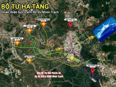 Đất nền sunflower nhơn trạch - bán nhanh cặp nền liên kế mặt sau đường lê hồng phong 3