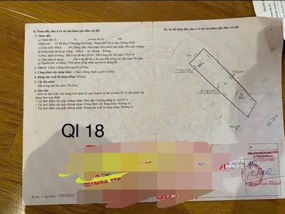 Cần bán nhanh lô đất mặt đường chính  hà khẩu phường tuần châu quảng ninh 1