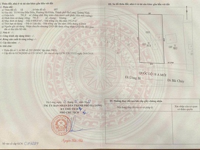 Bán đất mặt tiền đường chính hà khẩu phường tuần châu quảng ninh 0