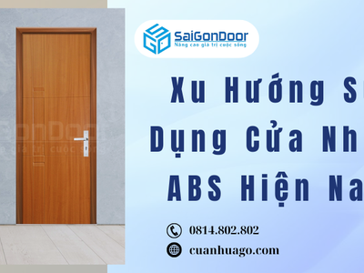 Xu Hướng Sử Dụng Cửa Nhựa ABS Hiện Nay 2
