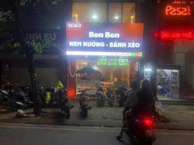 Sang nhượng cửa hàng nem nướng   bánh xèo bon bon tại từ liêm hà nội 1