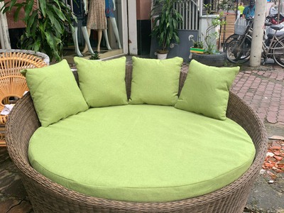 Ghế tròn hồ bơi tắm nắng mây nhựa 1