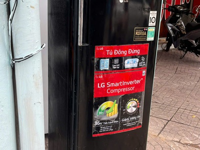 Thanh lí tủ đông đứng -  LG INVERTER -171 lít 0
