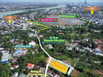 Bán đất kiệt oto Nguyễn Văn Đào, TP Huế. Thông KQH Bàu Vá 1