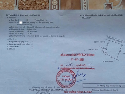 Bán nhà cấp 4 An Chân,Sở Dầu, Hồng Bàng, Hải Phòng 3