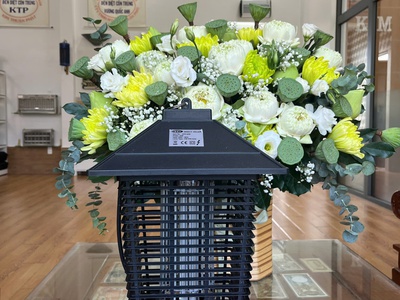 Đèn diệt côn trùng sân vườn KTP-22W 2