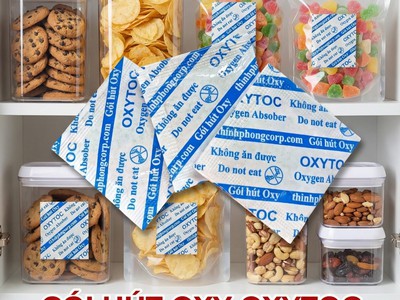 Mua gói chống mốc OXYTOC cho bánh mứt Tết, đồ ăn vặt chính hãng ở đâu giá sỉ 0