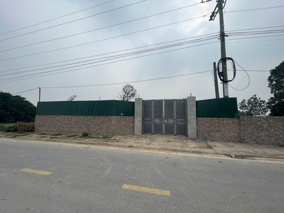 Siêu phẩm đất nền 1100m2 - vị trí đẹp mặt đường lớn - giá đầu tư tại chúc sơn - chỉ 6.x 1