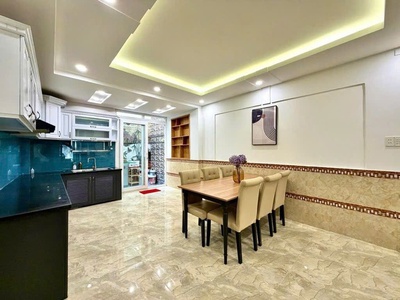 B.á.n nhà mặt tiền dương thị mười - nhà 7 tầng -   thang máy xịn xò . dt sàn: 280m2.  giá:18,5 t.ỉ. 2