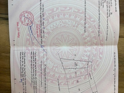 Hot     sở hữu ngay lô đất đẹp - giá tốt - vị trí đắc địa tại phường 2, tp bảo lộc  lộc tân cũ 4