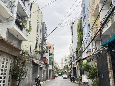 Bán nhà hẻm 281 lê văn sỹ, phường 1 tân bình 6x15m 4 tầng - trục lvs 4