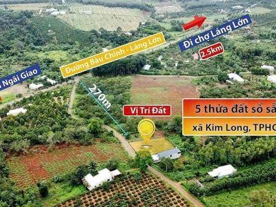 5x 30 có 80m thổ cưgiá chỉ 550tr bàu chinh cũ kim long tphcm mới sổ sẵn công chứng 2