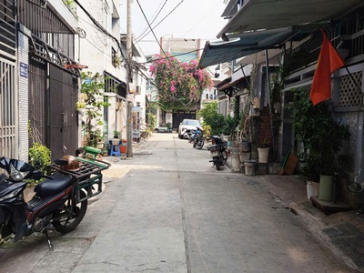 Nhà mới đón tết đ số 2 khu dân cư vl gần aeon tân phú hẻm 6m thông 56m2 ,4 tầng-5 tỷ 5 0