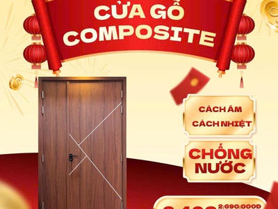 Cửa gỗ composite: Giải pháp hoàn mỹ cho không gian sống hiện đại 1