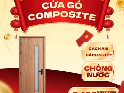 Cửa gỗ composite: Giải pháp hoàn mỹ cho không gian sống hiện đại 2