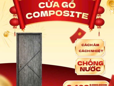 Cửa gỗ composite: Giải pháp hoàn mỹ cho không gian sống hiện đại 4