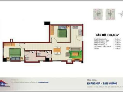 Chính chủ cần bán căn hộ khang gia tân hương   quận tân phú,tphcm 4