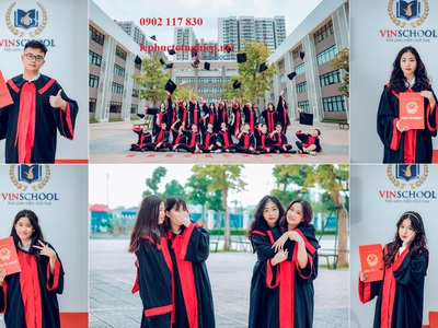 Áo Cử Nhân mầm non Bến Tre 0