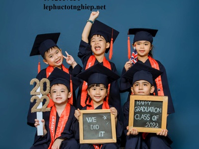 Áo Cử Nhân mầm non Bến Tre 1