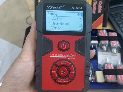 Máy Test mạng NF-858C đa năng 2 trong 1 với PoE   VFL 3