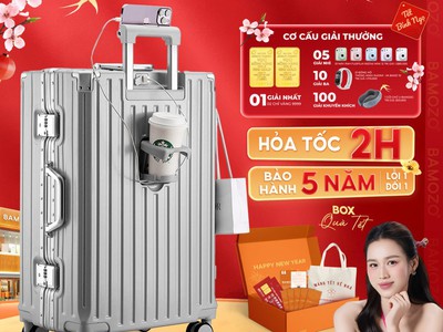 Vali khung nhôm   lựa chọn ưu tiên cho hành lý cần bảo vệ cao 0