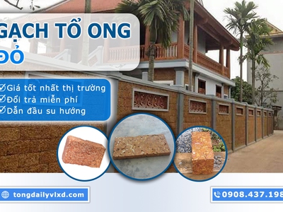 Báo Giá Gạch Tổ Ong Đỏ Mới Nhất   Tư Vấn Chi Tiết   Giao Hàng Nhanh 0