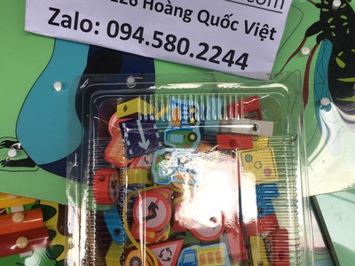 Thanh lý 1 loạt đồ chơi gỗ, đồ chơi thông minh dọn kho trả mặt bằng nốt trước tết 8